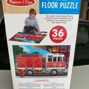 Melissa and Doug fire truck puzzle